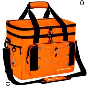Maelstrom neon orange soft cooler bag